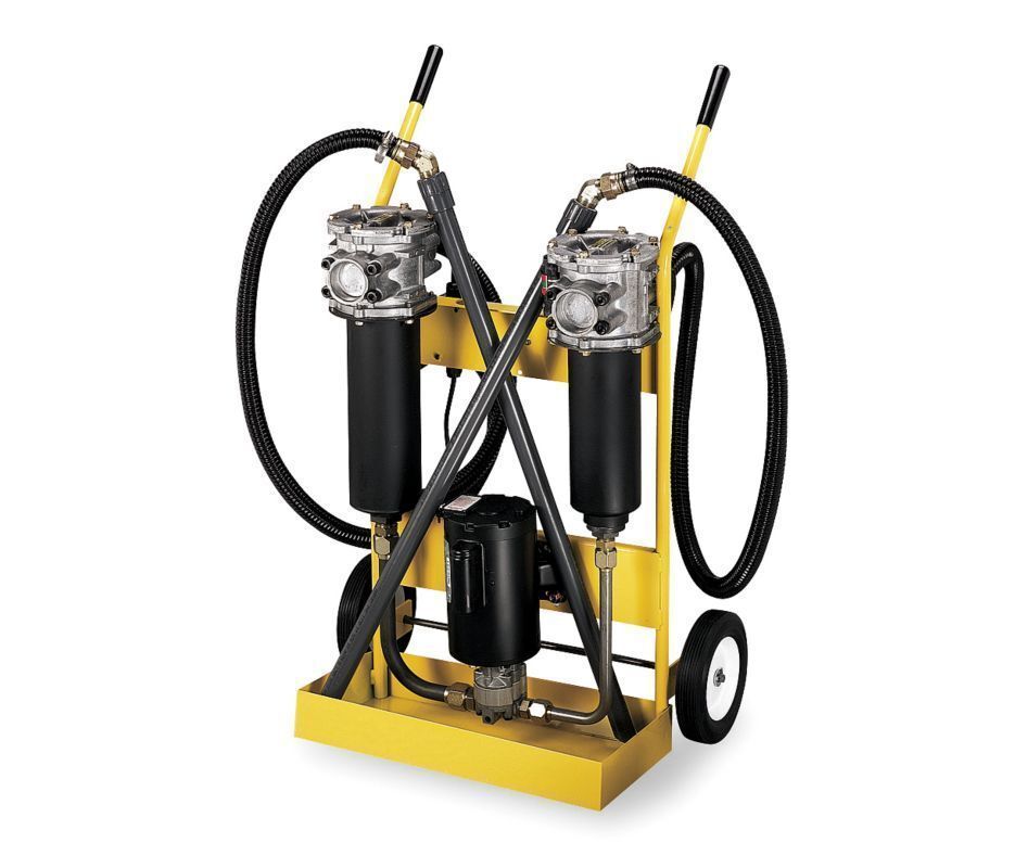 Hydraulic Filter System - 3/4 HP - 115V - 10 GPM - Includes Wands, Cart & Hoses