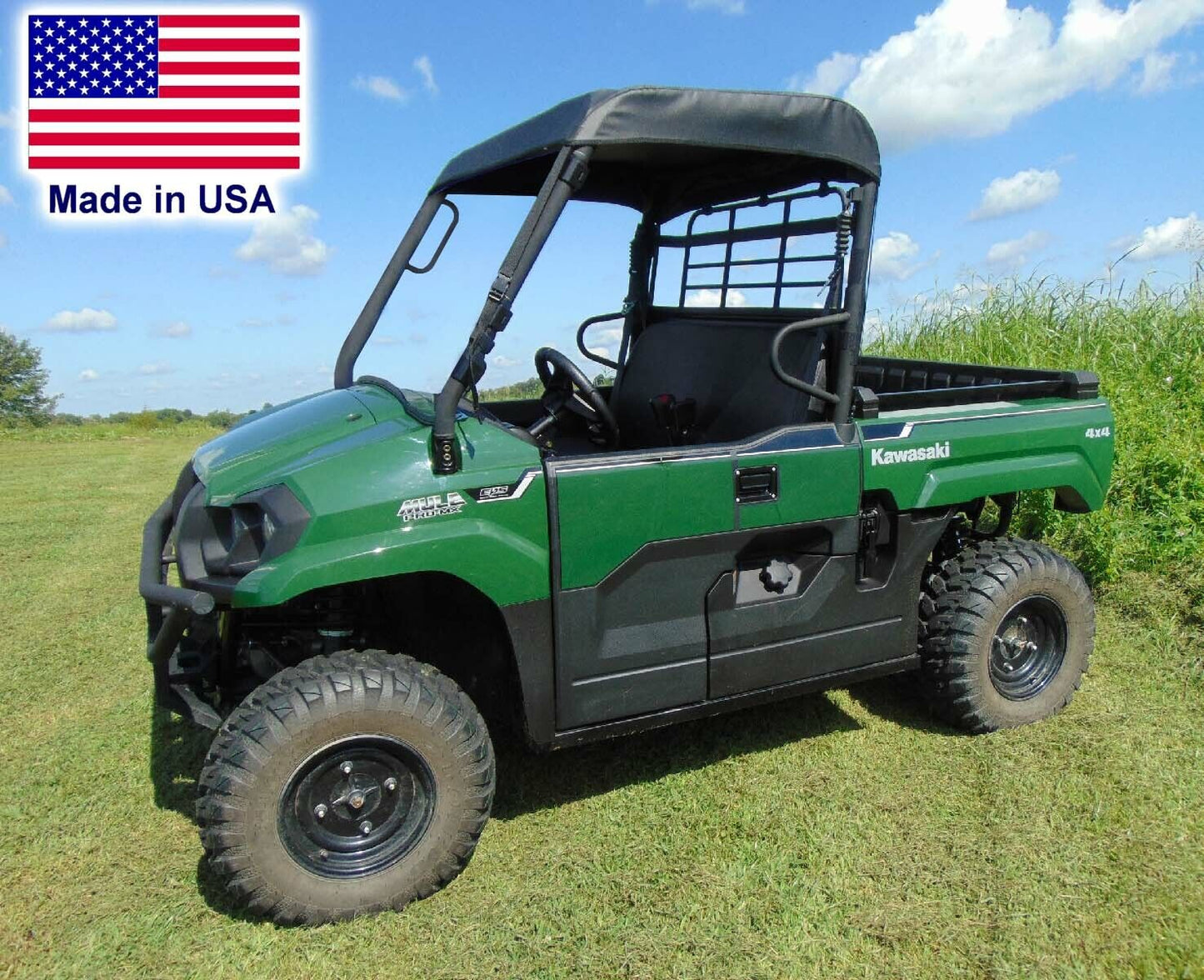 ROOF for Kawasaki Mule Pro MX, FX, SX, & DX - Soft Material - Top