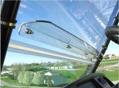 HARD WINDSHIELD for John Deere TS TX & Turf - Travels Highway Speed - Commercial