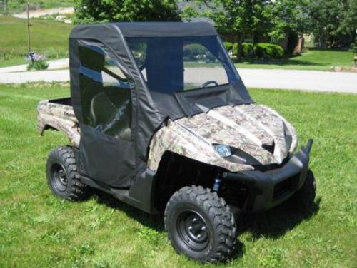 FULL ENCLOSURE for Kawasaki TERYX 750 4x4 - VINYL WINDSHIELD, Doors, Rear, Roof
