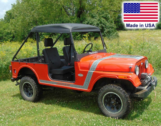 Mahindra Roxor ROOF - CANOPY - Top - SOFT Material - Withstands Highway Speeds