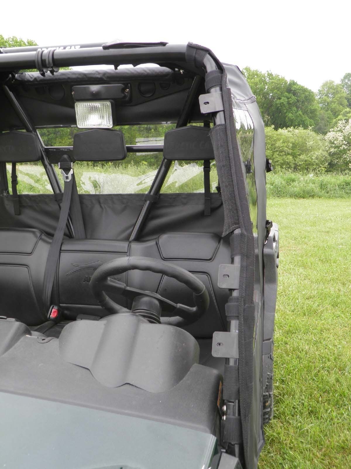 DOORS and REAR WINDOW Combo for Arctic Cat Prowler - Soft Doors