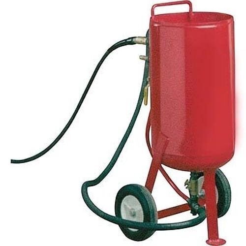 Pressure Abrasive Blaster - 110 Lb Capacity - 125 PSI - 15 CFM - Commercial