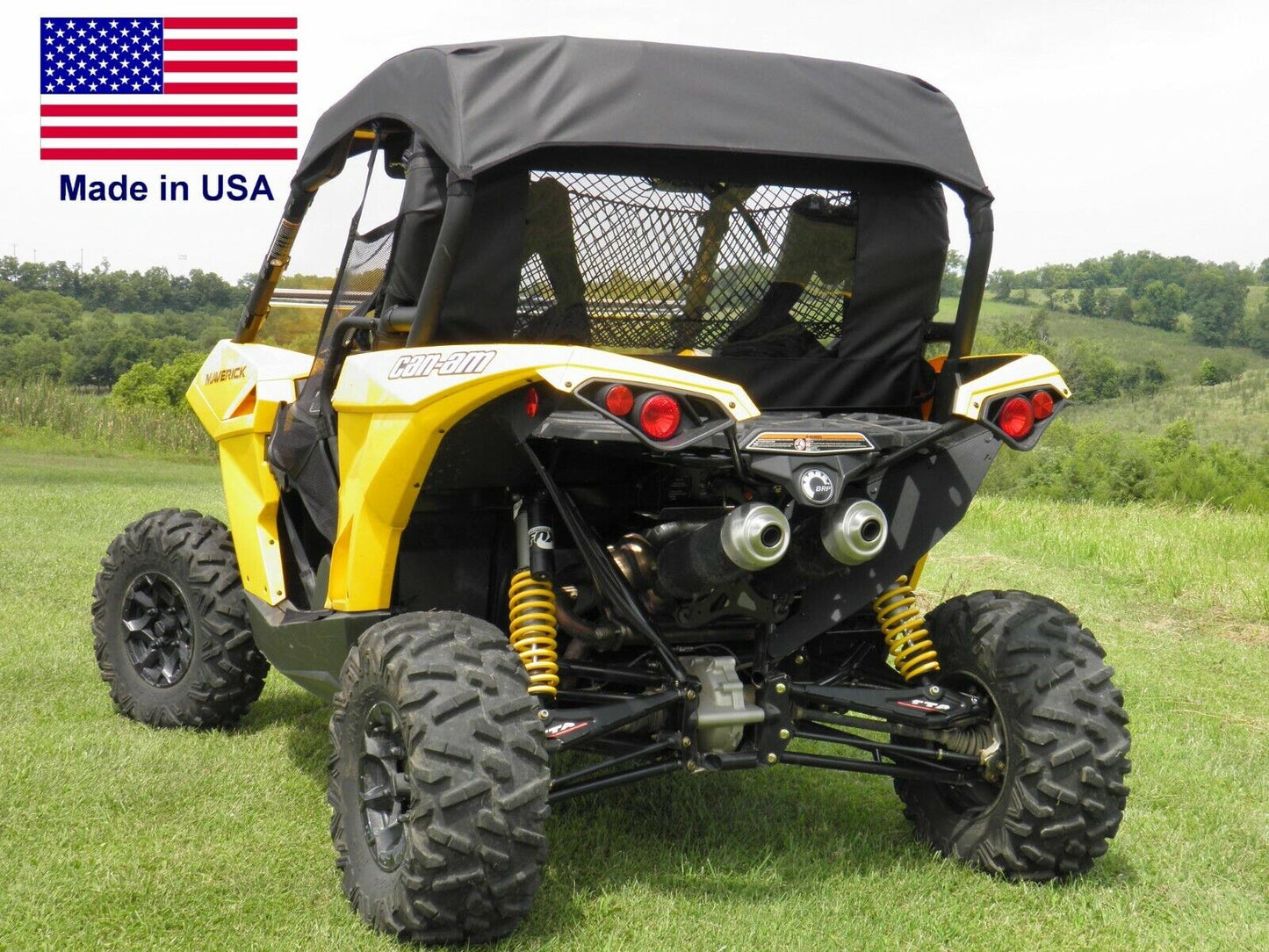 Partial Enclosure for Can Am Maverick - HARD WINDSHIELD, ROOF, & REAR WINDOW