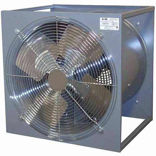 18" Portable Utility Box Fan - 3,700 CFM - 1/3 HP - 1,725 RPM - TOTALLY ENCLOSED