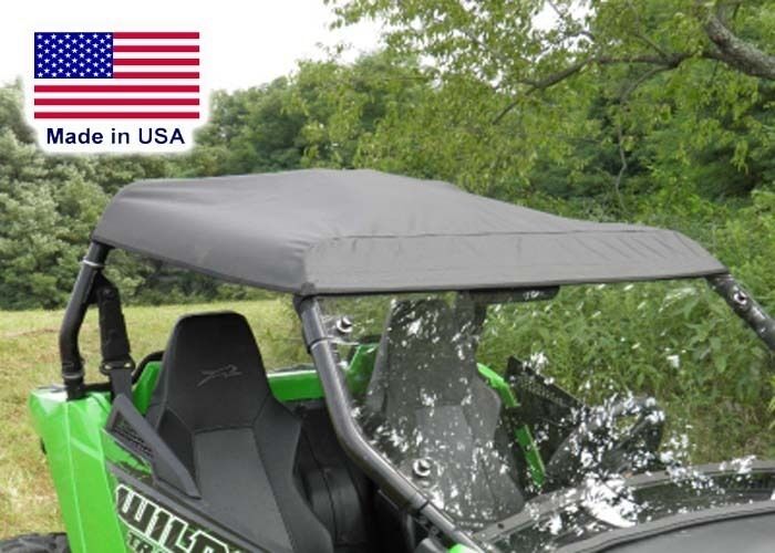 Partial Enclosure for Arctic Cat Wildcat Trail - Hard Windshield - Roof - Rear
