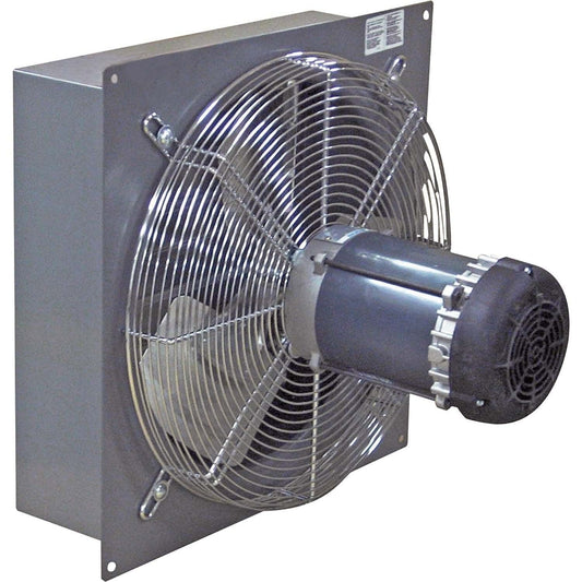 12" Exhaust Fan - 1,640 CFM - 1/3 HP - 115 / 230 Volts - EXPLOSION PROOF PANEL