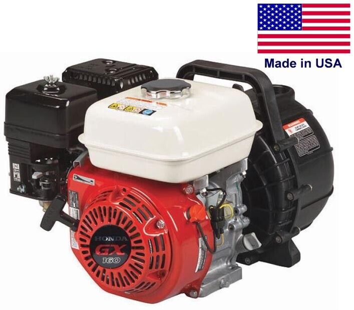 2" Centrifugal Water Pump - Gas - 200 GPM - 4.8 HP - 56 PSI - Self Priming