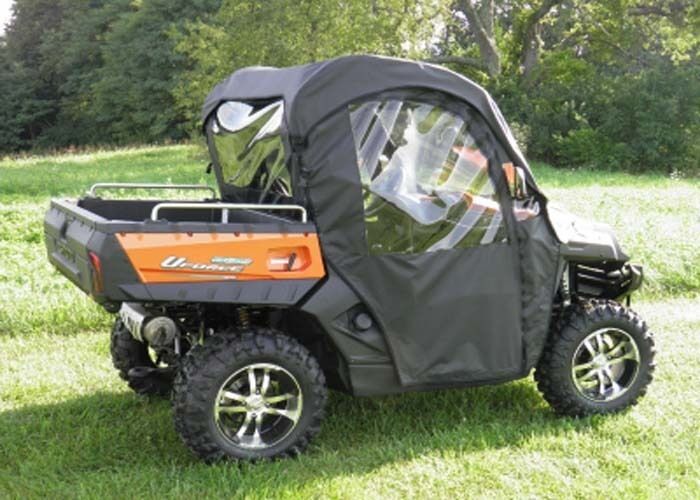 Full Cab Enclosure for CF Moto UForce - Vinyl Windshield, Doors, Roof, and Rear