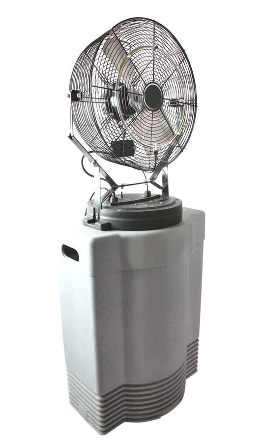 18" MISTING FAN - Cooler Mounted - 3400 CFM - 120 Volts - 1/3 Hp - 40 Gallons