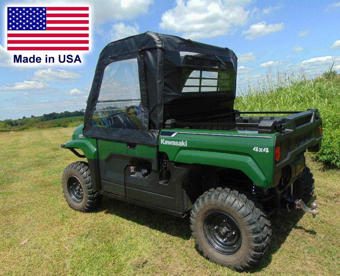Mule Pro MX, FX, SX, DX ENCLOSURE for EXISTING WINDSHIELD - Doors, Rear, & Roof