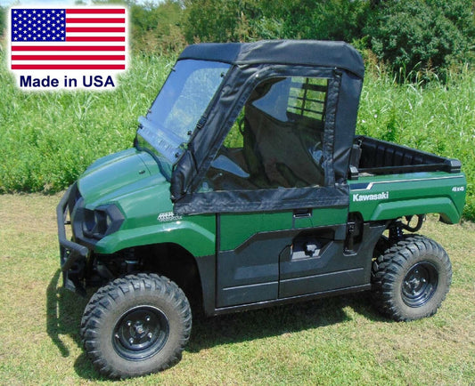 ENCLOSURE for MULE Pro MX, FX, SX, DX - HARD WINDSHIELD, Roof, Door, Rear Window