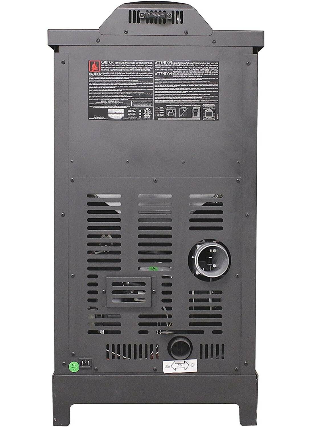 Pellet Stove - 48,000 BTU - 2200 Sqft - 200 CFM - 60 lbs Cap - Mobile Home Safe