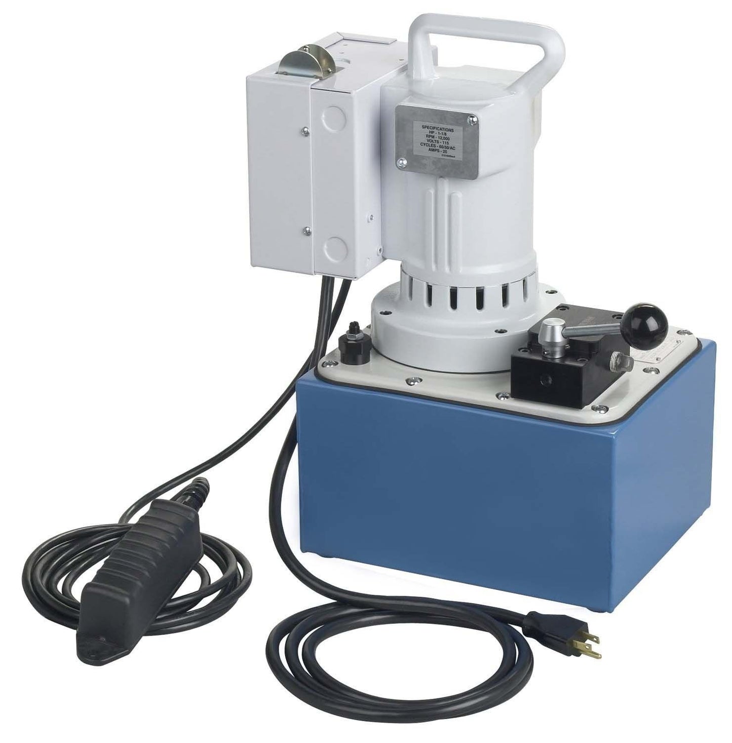 Hydraulic Pump 2 Stage - Axial Piston Pump - 10,000 PSI - 1 1/8 HP - 12,000 RPM