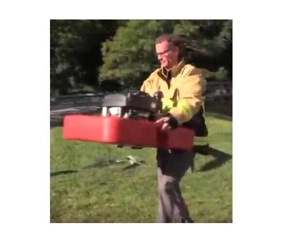 Floating Fire Pump - 15600 GPH - 3" In - 2.5" Out - 40 PSI - 6HP Kawasaki Engine