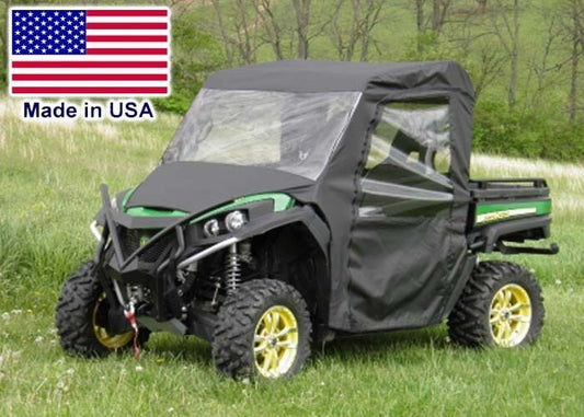 FULL ENCLOSURE for John Deere RSX/XUV/HPX - VINYL WINDSHIELD, Doors, Roof, Rear