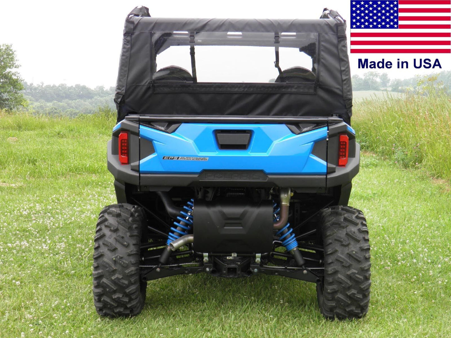 Polaris General Full Enclosure - HARD WINDSHIELD - DOORS - REAR WINDOW - ROOF