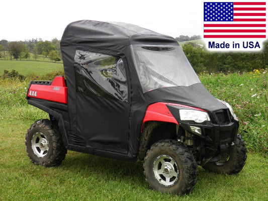HiSun 800 Full Enclosure - VINYL Windshield - Roof - Doors - Rear Window - Soft
