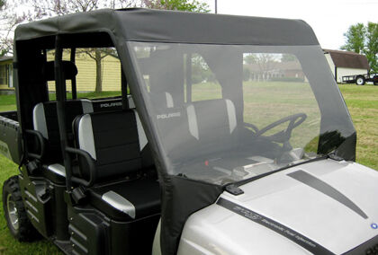 Full Enclosure with Vinyl Windshield for Polaris Crew