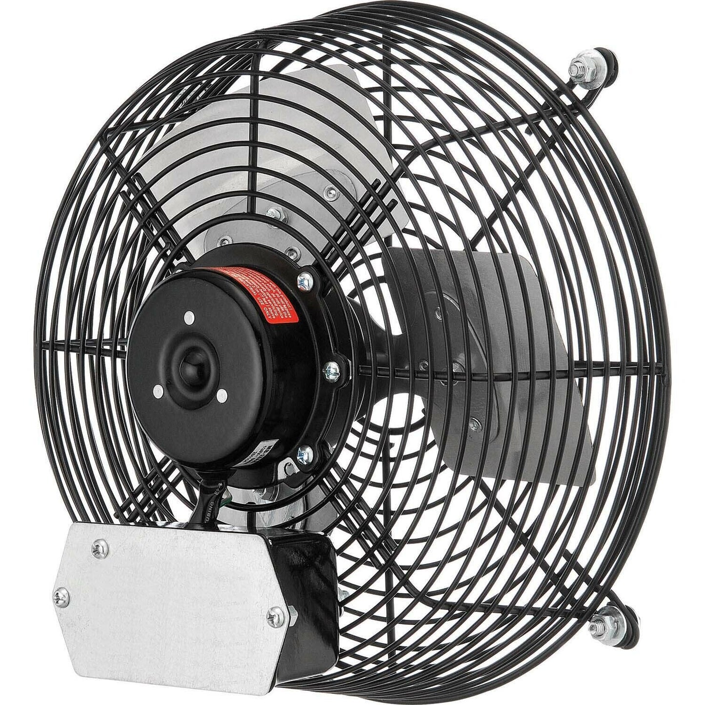 10" Exhaust Fan - Shutter - 1500 CFM - 120 Volts - 1/30 HP - Direct Drive Motor