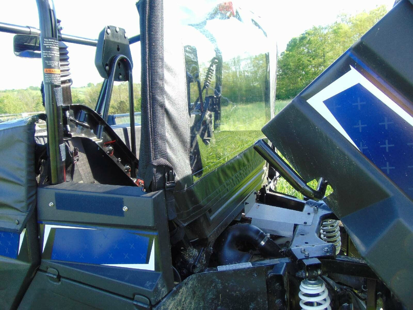 DOORS and REAR WINDOW for Arctic Cat Stampede - Puncture Proof - Soft Acrylic