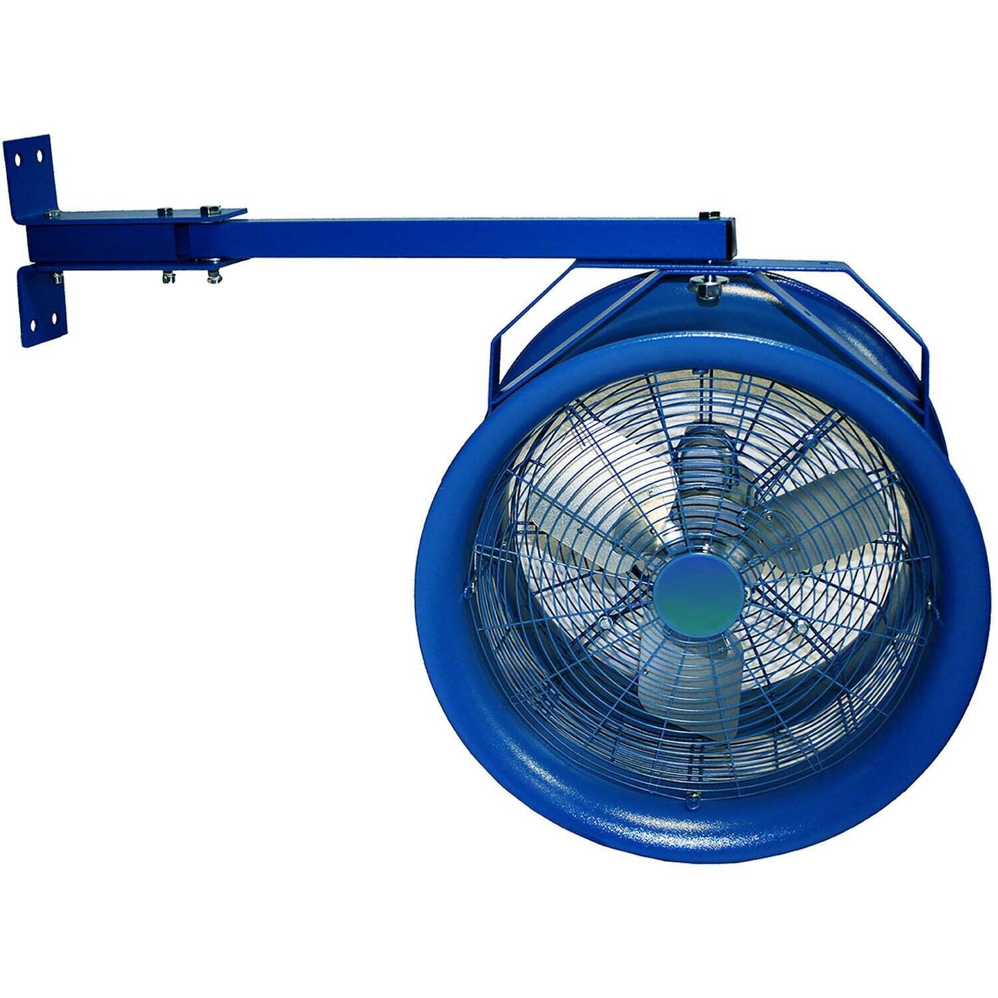 14" Loading Dock FAN & Light - 2,600 CFM - 115 Volt - 1,800 sq ft - 60 ft Throw