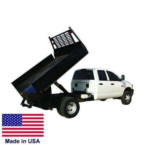 FLAT BED TRUCK DUMP KIT for 8 to 12 Ft Flat Bed Trucks - 5 Ton Cap - Made in USA