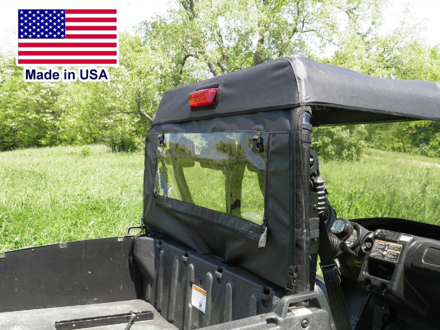 Arctic Cat Prowler Mini Cab Enclosure - VINYL WINDSHIELD, ROOF & REAR WINDOW