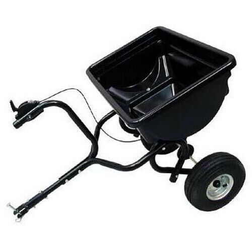 BROADCAST SPREADER - 85 Lbs Capacity - Tow Behind - 14,200  Sq Ft Coverage