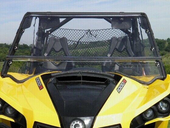 HARD WINDSHIELD & ROOF for Can Am Maverick - Soft Material - Withstands Hwy Spds