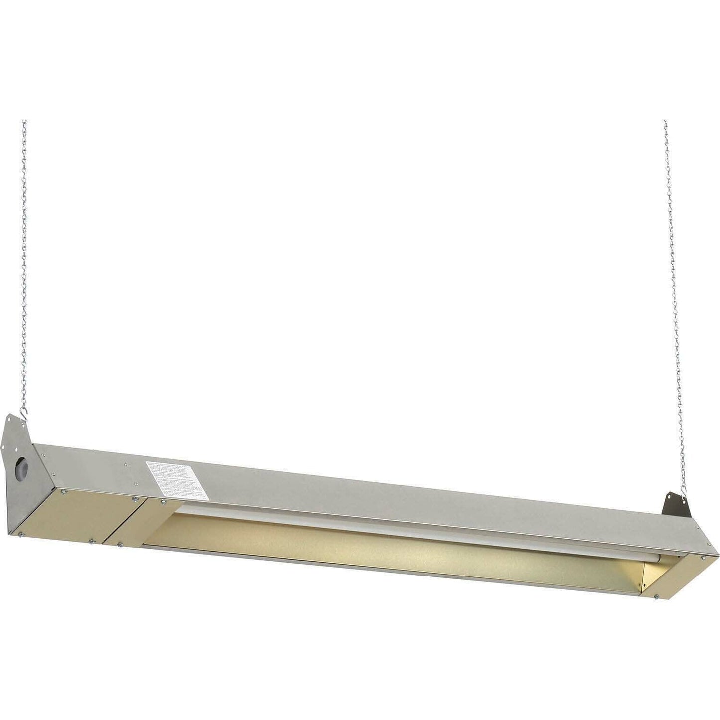 Infrared Heater - 6826 BTU - 208 V - 260 Sqft - Indoor Outdoor - Quartz - SS