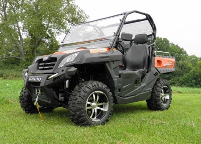 Partial Cab Enclosure for CF Moto UForce - Hard Windshield, Roof & Rear Window