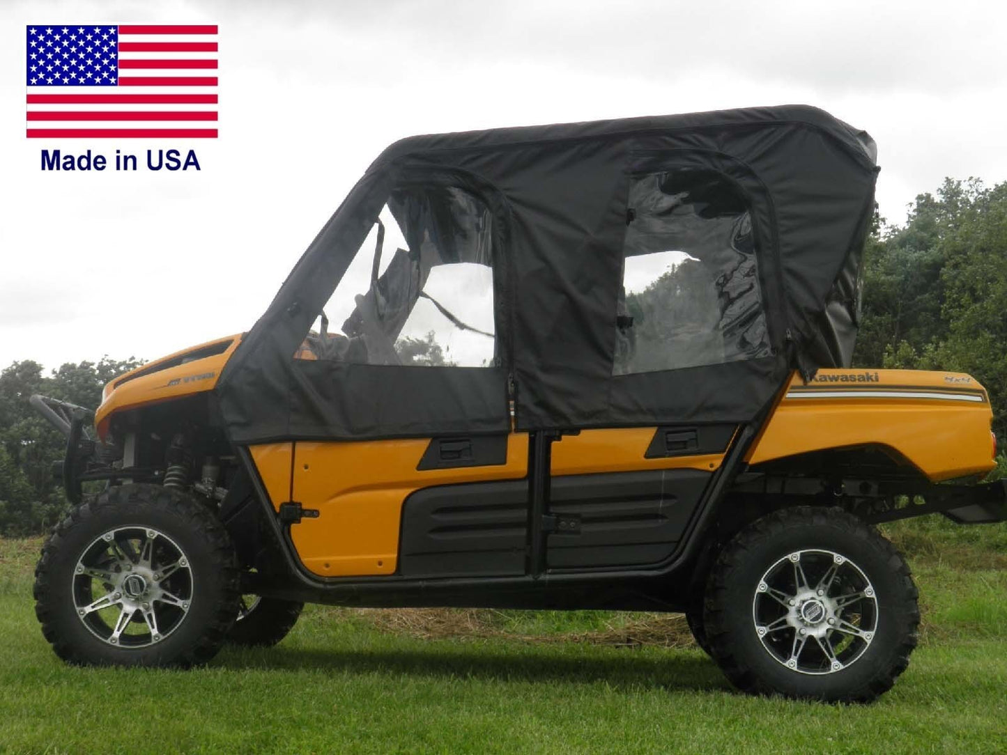 DOORS, REAR WINDOW, and ROOF for Kawasaki Teryx 4 - Soft Material