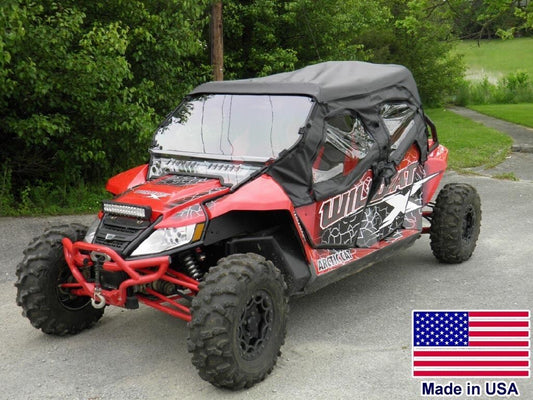 Arctic Cat Wildcat 4 Full Enclosure - Hard Windshield, Roof, Doors, Rear Window