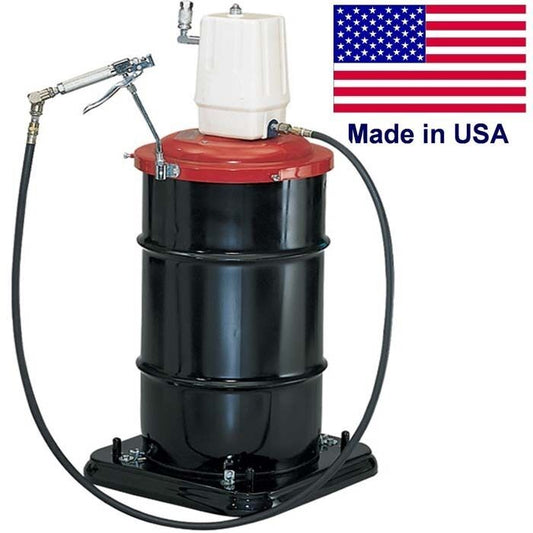 Commercial Air Operated Grease Pump - 6 CFM - 1/4 Inlet & Outlet - 7,500 Max Psi