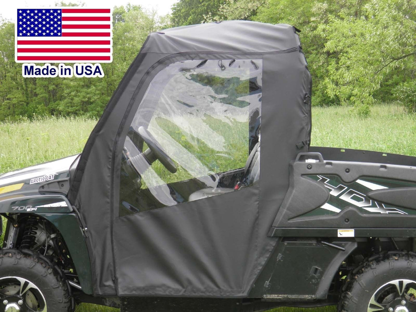 DOORS and REAR WINDOW Combo for Arctic Cat Prowler - Soft Doors