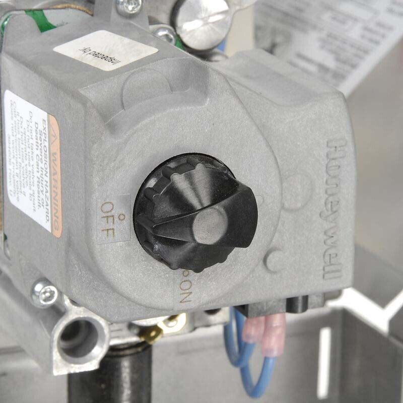 Infrared Natural Gas Heater - 80,000 BTU - 3,000 Sqft - 120 Volts - Radiant