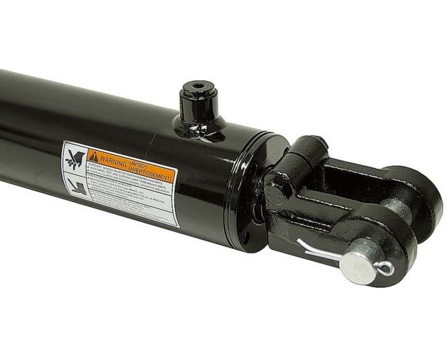 36" Stroke Hydraulic Cylinder 2 1/2" Bore - 3,000 PSI - Double Acting - 8" Port