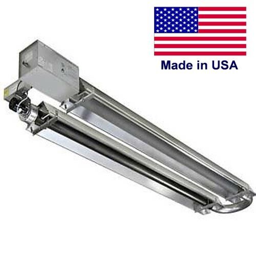 Natural Gas Heater U Tube Commercial 50,000 to 175,000 BTU - 20ft to 40ft - CSA