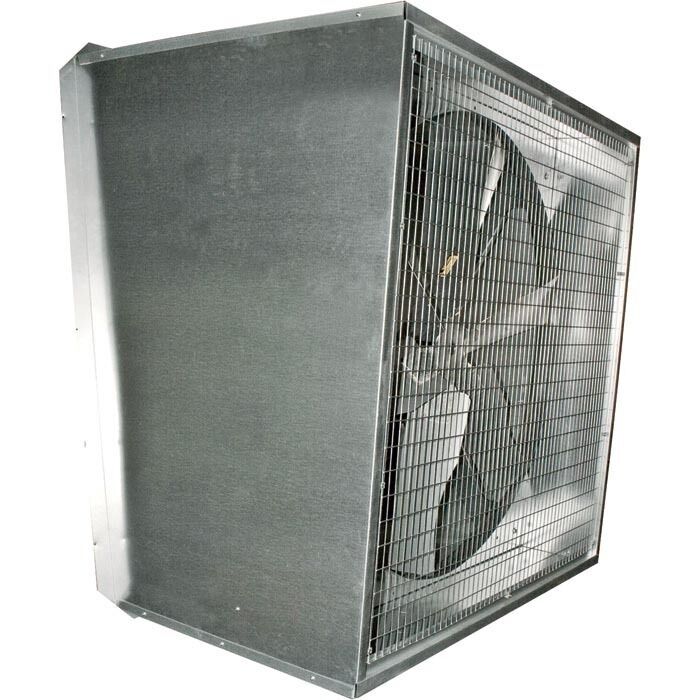 30" Direct Drive Exhaust Fan - 7,900 CFM - No Cone - 7/3.5 Amps - 115/230 Volts