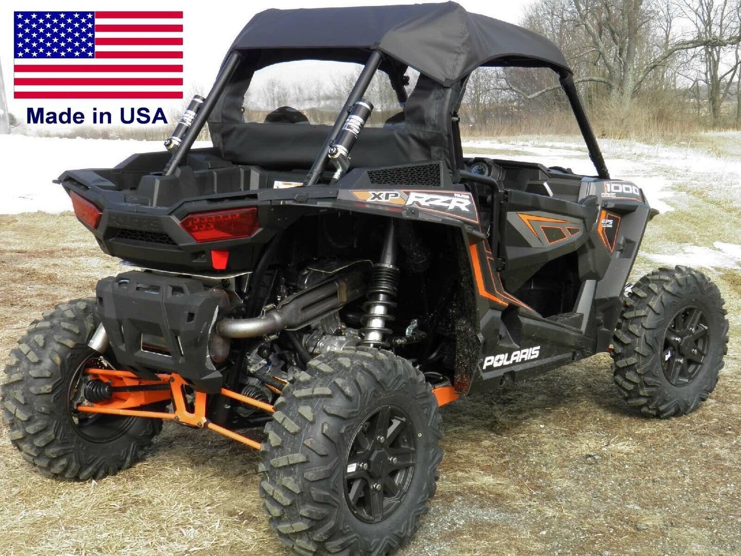 Mini Cab Enclosure for RZR XP Turbo S - Hard Windshield - Roof - Rear Window