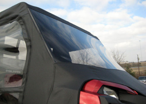 Polaris Ranger Full Enclosure - VINYL WINDSHIELD - Doors - Roof - Rear Window