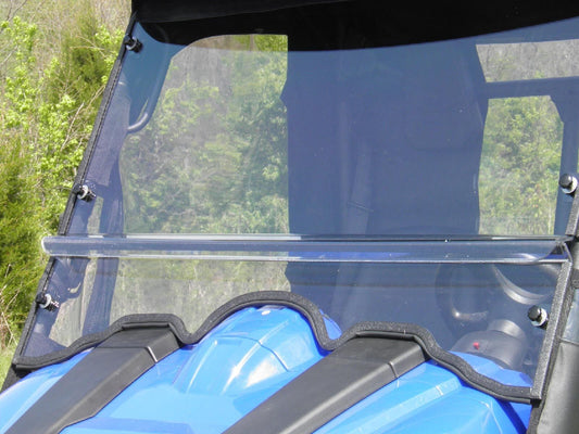 HARD WINDSHIELD for Massimo 500 / 700 - Polycarbonate - Travels Highway Speeds