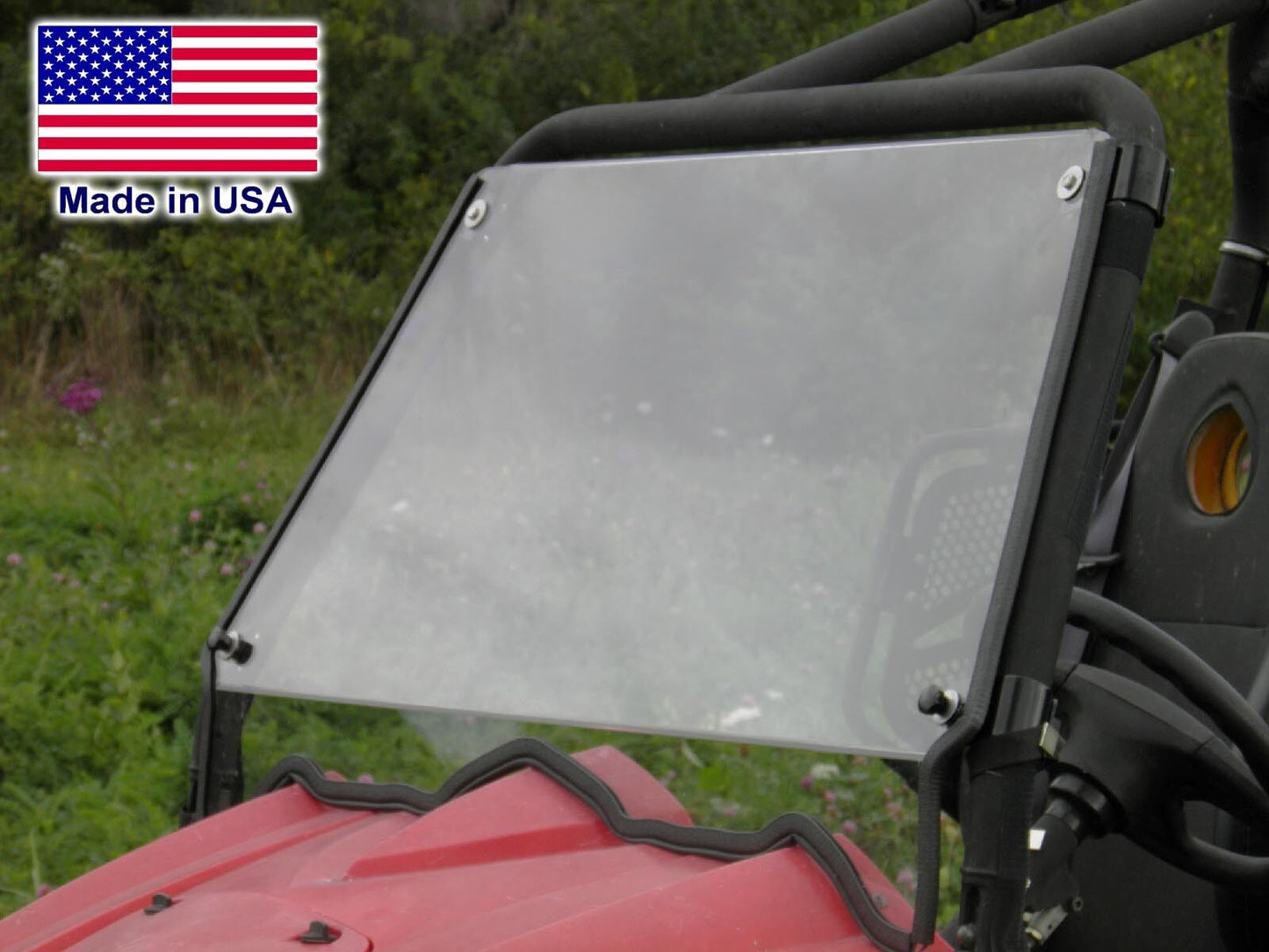 Partial Enclosure for Hisun Massimo 800 - HARD WINDSHIELD, Roof and Rear Window