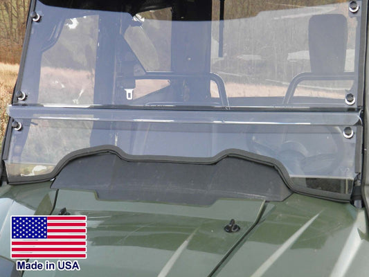 HARD WINDSHIELD for Honda 700-4 - Polycarbonate - Withstands Highway Speeds