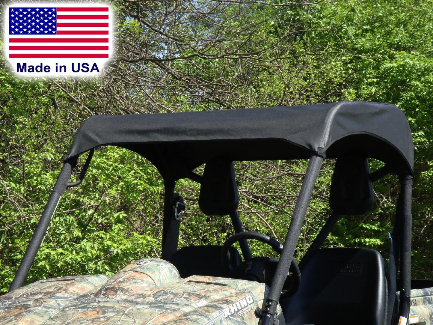 ROOF for Yamaha Rhino - Soft Top - Puncture Proof - Withstands Highway Speeds