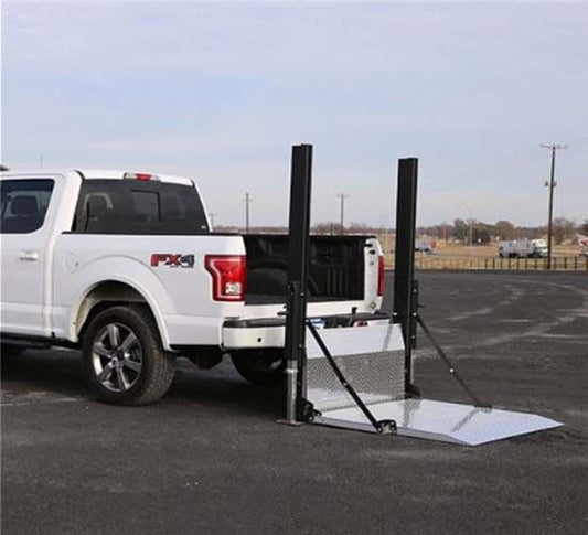Truck Liftgate - 1,200 lbs Capacity - 48" x 48" Aluminum Platform - Steel Frame