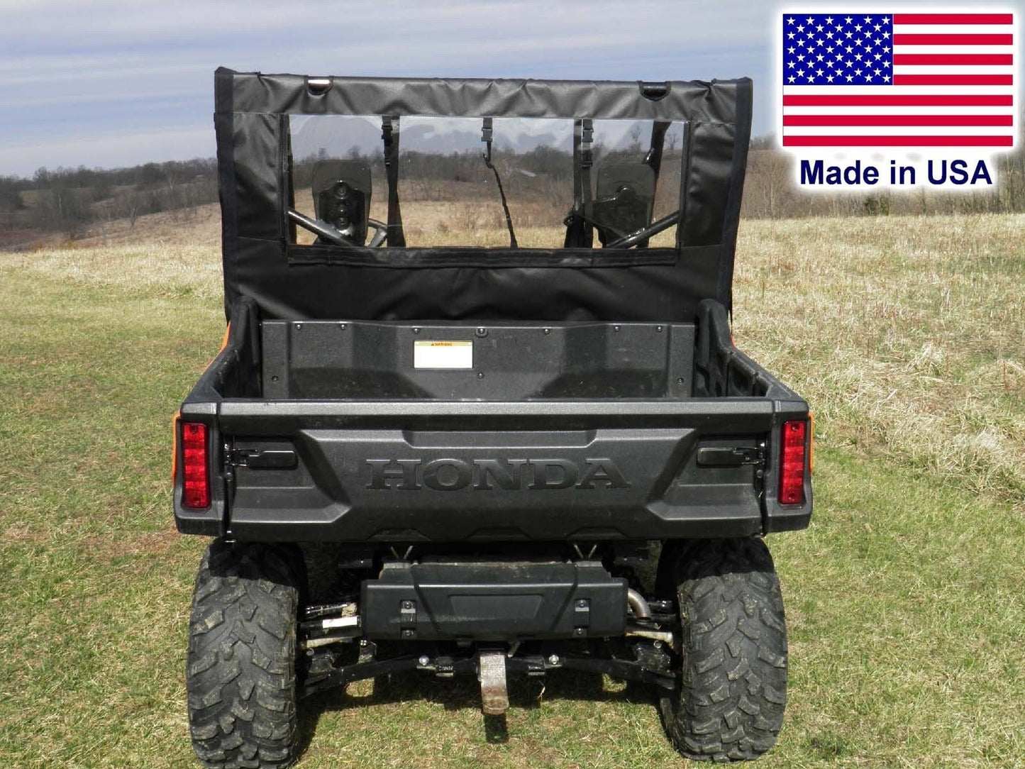 HONDA PIONEER Half Enclosure - Includes Vinyl Windshield - Roof - Rear Window