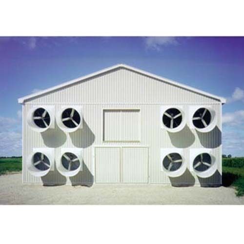 16" Exhaust Fan - Plastic Flush Mount - 1/4 HP - 2.6/1.3 Amps - 2,600 CFM