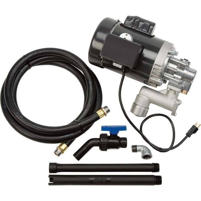 Oil Transfer Pump - 8 GPM - 115 Volt - 1 HP - Drum Barrel Mounted - Self-Priming